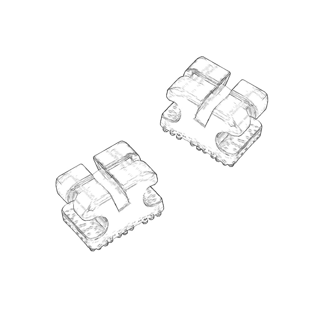 [M-444-14/25] DISCREET PLUS MBT .022 (mit Slotmarkierung, 14,15,24,25)